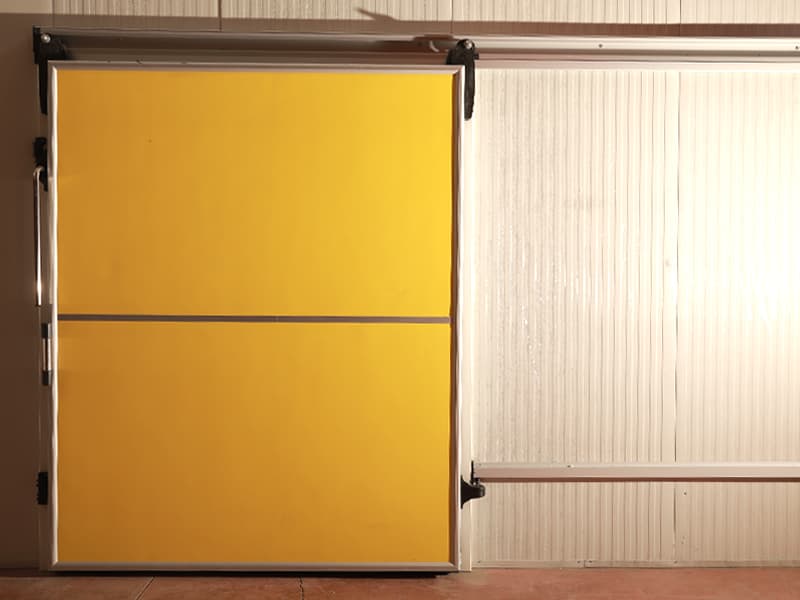 Les portes des chambres froides protègent vos produits de la circulation de l'air
